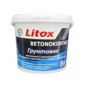 Грунтовка бетоноконтакт Литокс 8 кг (75)